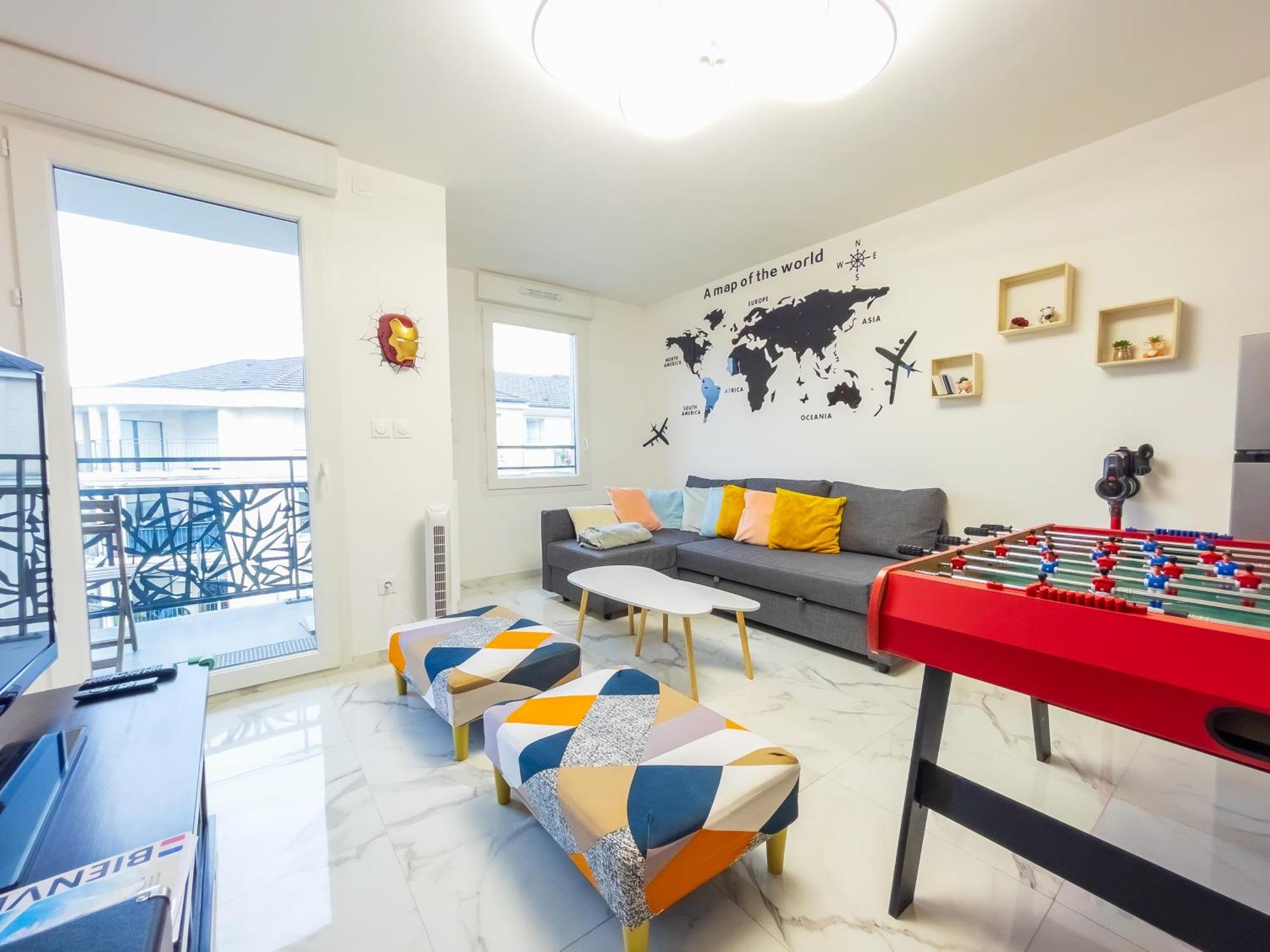 Le Lion D'Or - Parking - Netflix - Wifi - Nerf Appartement Bussy-Saint-Georges Buitenkant foto